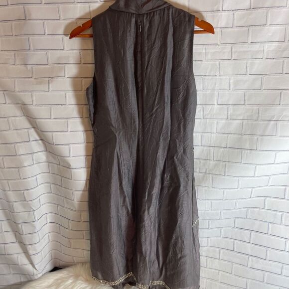 Suzi Chin for Maggy Boutique Grey Sheath Dress - Picture 2 of 8